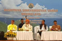 RSS Sarsanghchalak addresses public meeting in Shillong, Bharatiya and Hindu are synonyms: Mohan Bhagwat