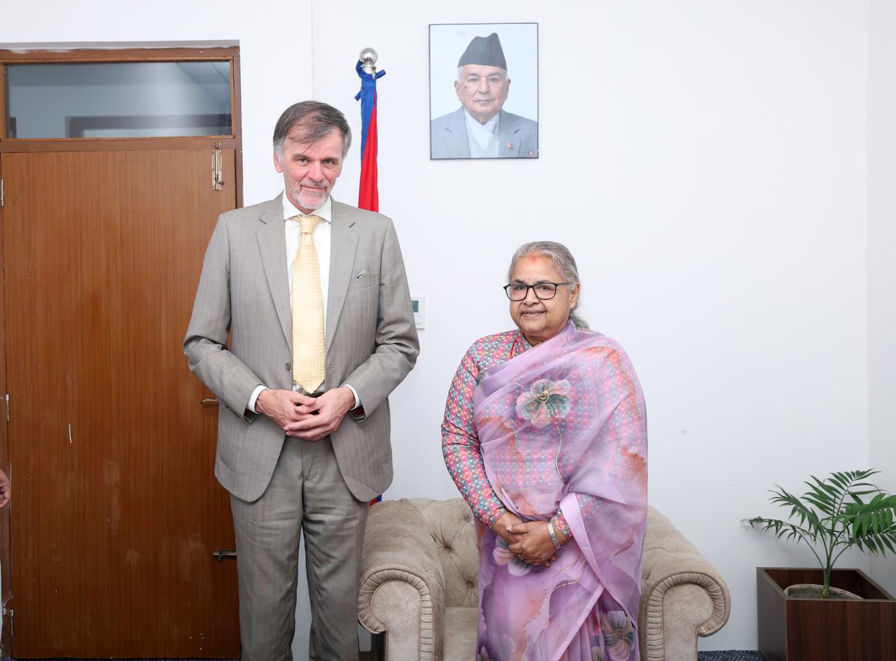  PM Karki Presses German Ambassador on Passport Delays