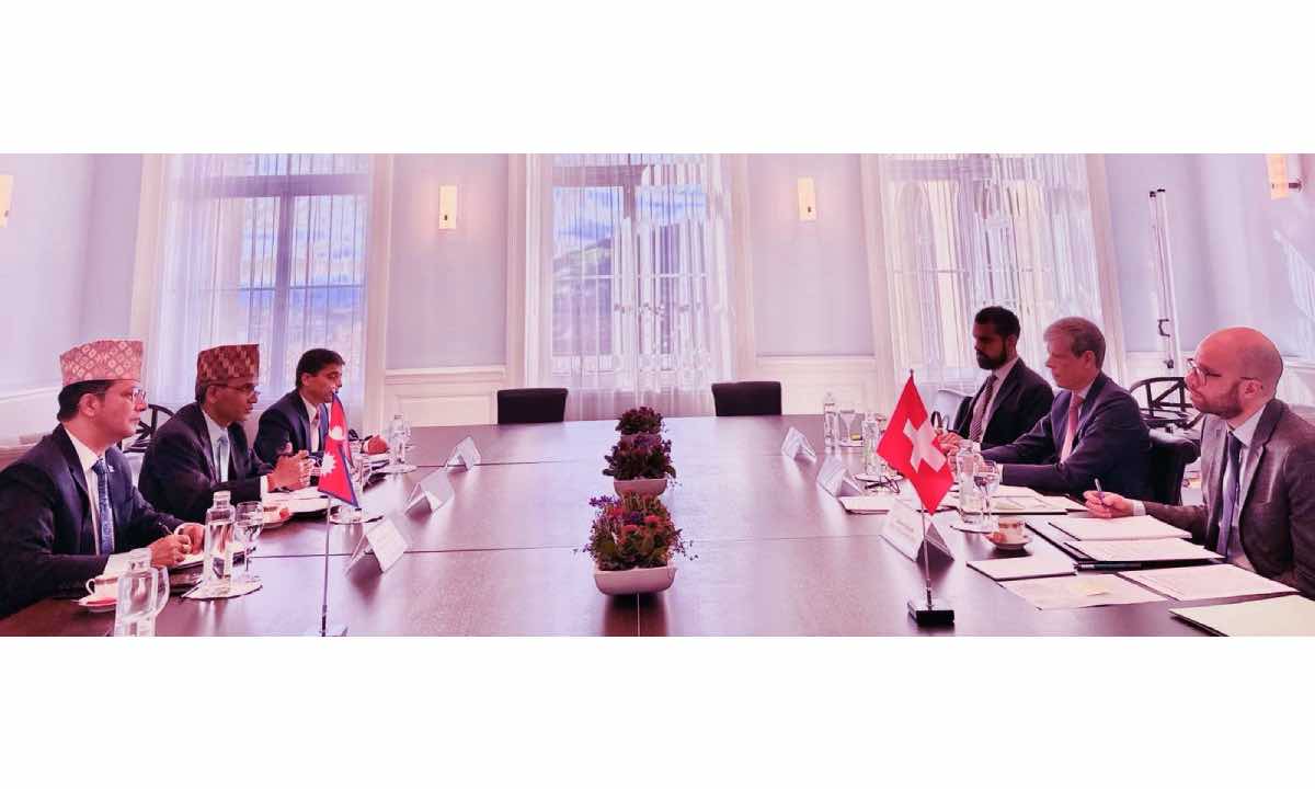 Nepal-Switzerland Bilateral Consultations Mechanism renews bilateral relationships 