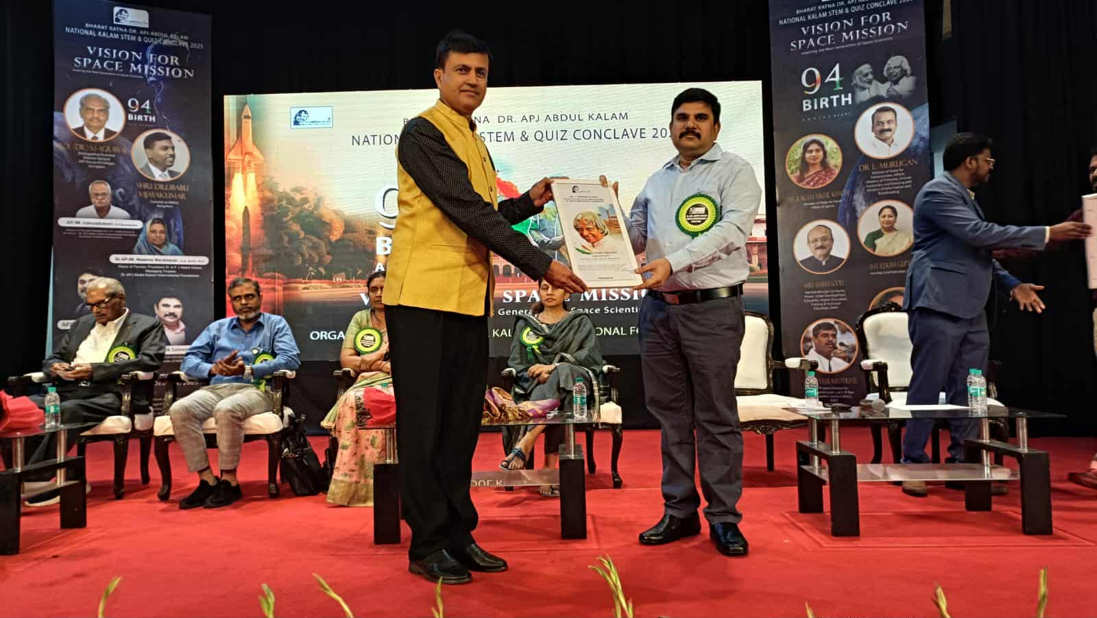 Dr. A. P. J. Abdul Kalam’s 94th Birth Anniversary Commemoration, Dr. Pradeep Khanal Honored with “World Spiritual Ambassador Award”