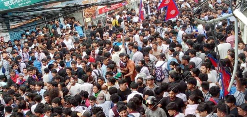  People continue protests defying curfew orders