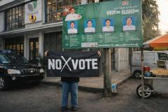  Myanmar stages first phase of polling with thin turnout     
